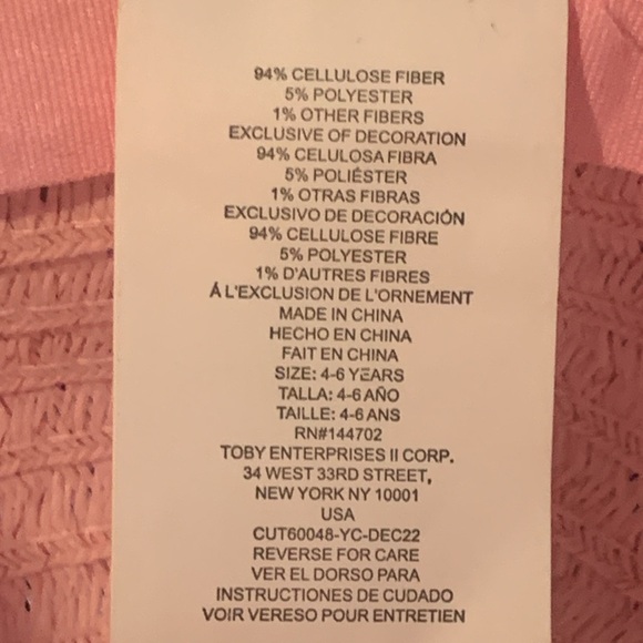 Angel Face Packable Girl Hat with Ribbon. - Picture 6 of 6